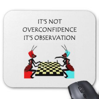 funny chess joke mouse pad
