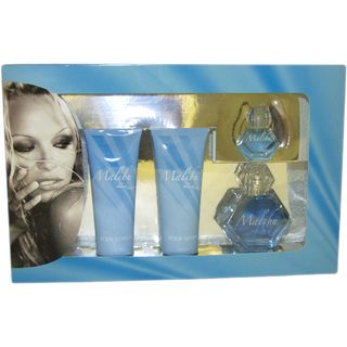 Pamela Anderson 'Malibu' Women's 4 piece Gift Set Pamela Anderson Gift Sets