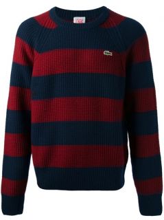 Lacoste Live Striped Pullover Sweater