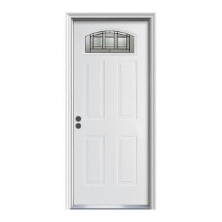 ReliaBilt Prehung Inswing Steel Entry Door (Common 34 in x 80 in; Actual 35.5 in x 81.75 in)