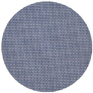Blue/White Wipe Clean Charger Center Round Placemat   Place Mats
