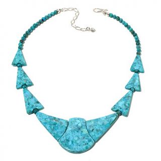 Jay King Iron Mountain Turquoise 18" Necklace
