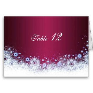 Luxury Cool Christmas Lace Table card Cards
