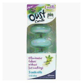 S.C. Johnson Oust Candle Refills, Outdoor Scent   Furnitureanddecor