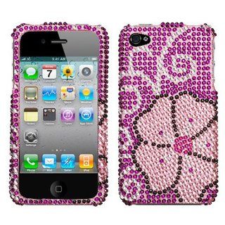 iPhone 4S Blooming Diamante Protector Cover Case 4S/4 (Verizon/AT&T/Sprint) [Retail Packaging] Cell Phones & Accessories