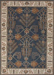 Shop Addison and Banks AMZ_PM0597 Transitional Arts and Crafts Pattern Wool Hand Tufted Rug, 2 by 3 Inch at the  Home Dcor Store