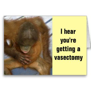 Vasectomy Keep Calm and Carry On Cards