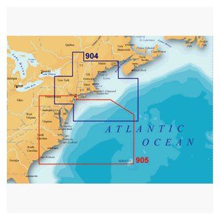 Magellan MapSend BlueNav XL3 Charts for Meridian Mid Atlantic U.S./Canyons Salt/Freshwater Map microSD Card GPS & Navigation