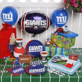 NFL New York Giants Birthday Party Kit (96 Piece) Sports & Outdoors