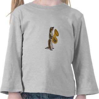 DC  Funny Ferret Playing the French Horn Shirt
