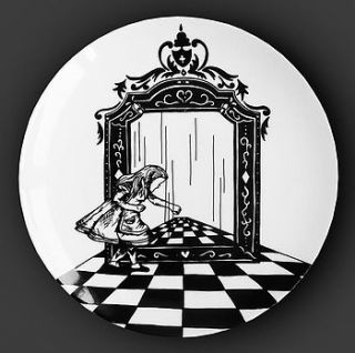 alice through the looking glass plate by eleanor stuart