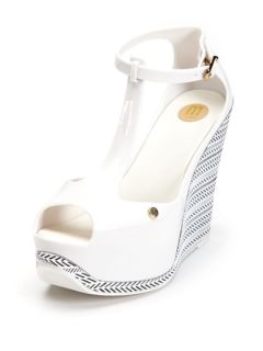 Peace III Wedge Sandal by Melissa