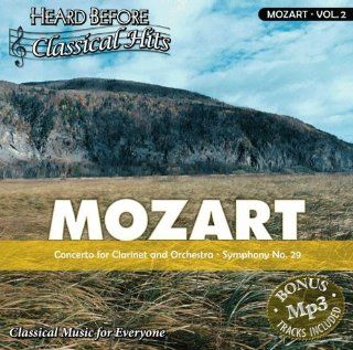 Mozart [vol. 2] Concerto for Clarinet and Orchestra, Symphony No. 29 Music