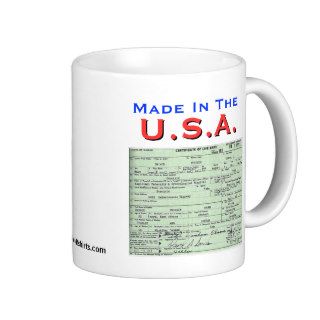 Obama Made In The U.S.A. Mug