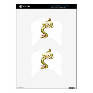 Snake Tattoo transparent background Xbox 360 Controller Skins