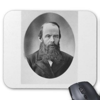 Portrait of Fyodor Mikhailovich Dostoyevsky Mousepad