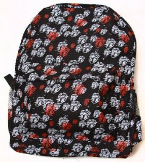 Clover Black Backpack   KISS Rock and Roll Tongue Clothing