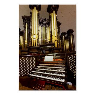 Mormon Tabernacle pipe organ Posters