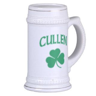 Cullen Shamrock Coffee Mugs