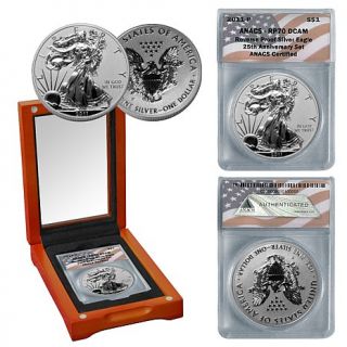 2011 RP70 DCAM 25th Anniversary Silver Eagle Dollar Coin