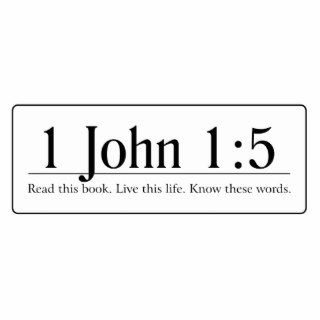 Read the Bible 1 John 15 Photo Cutout