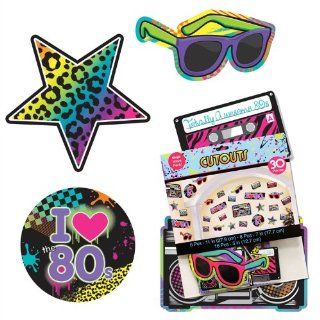 Awesome 80's Cutout Value Pack Health & Personal Care