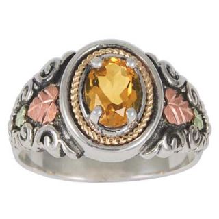 oval citrine ring in sterling silver $ 129 00 ring size select one 5 0