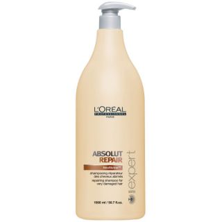LOreal Serie Expert Absolut Repair Shampoo (1500ml) and Pump      Health & Beauty