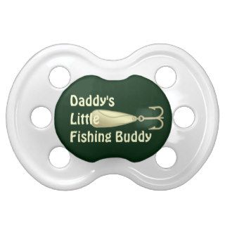 Fishing Spoon Lure Daddys Little Fishing Buddy Pacifier