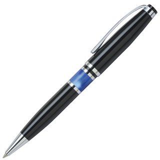 Monaco Black and Blue Glisten Ballpoint  Ballpoint Pens 
