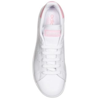 adidas Womens Stan Smith Trainers   White/Pink      Sports & Leisure