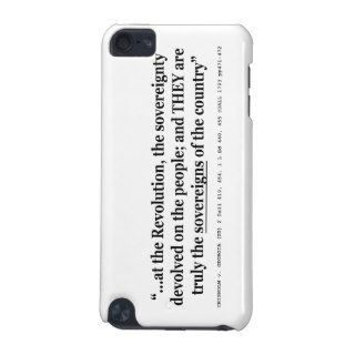 Chisholm v Georgia 2 Dall US 419 1 L ed 454 1794 iPod Touch (5th Generation) Covers