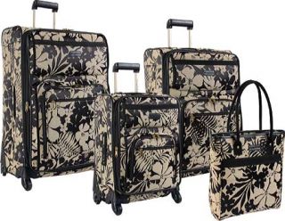 Tommy Bahama Gem 4 Piece Luggage Set