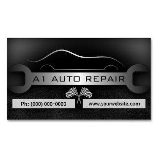 Wrench Mobile Mechanic Auto Repair Business Cards Business Cards