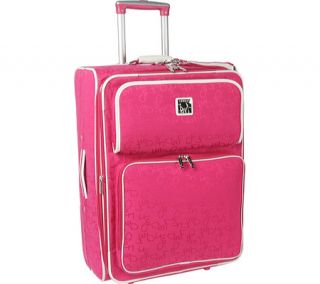 Diane von Furstenberg Studio Jacquard 28 Expandable Rolling Suitcase