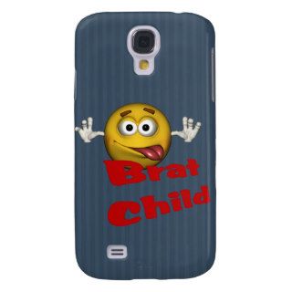 Brat Child Silly Face Funny iPhone Speck Case Galaxy S4 Cover