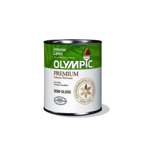Olympic 29 fl oz Interior Semi Gloss White Latex Base Paint