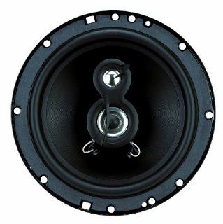 Planet Audio TQ623 6.5 Inch 3 Way Speaker System Poly Injection Cone (Black)  Vehicle Speakers 