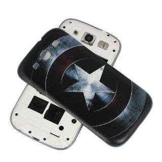 SHEENROAD Captain America Replacement Battery Back Housing Case For Samsung Galaxy SIII S3 i9300 Cell Phones & Accessories