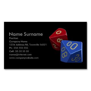 How I Roll, business card template