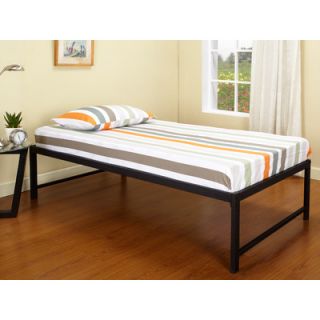 InRoom Designs Victor Twin Platform Hi Riser Bed with Pop Up Trundle