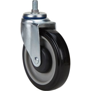 Fairbanks Swivel Universal Replacement Shopping Cart Caster —  5in., 275-Lb. Capacity  Up to 299 Lbs.
