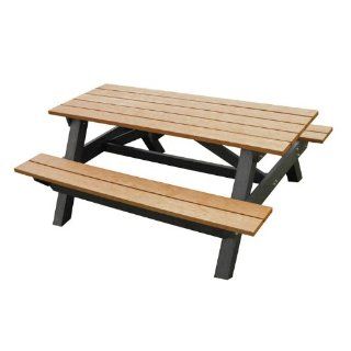Polly Products Recycled Plastic Youth Picnic Table 5'