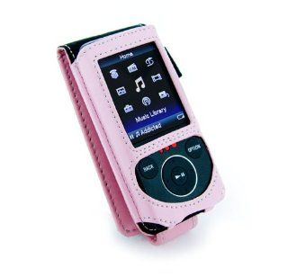 Tuff Luv leather case cover for ((Sony Walkman S Series NWZ S630 NWZ S730 / NWZ S638 NWZ S639 NWZ S636 NWZ S736 NWZ S738 NWZ S739)   Pink  Players & Accessories