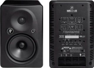 Mackie HR624mk2 Pair of 6 inch 2 Way High Resolution Studio Monitor  Vehicle Audio Video Products 