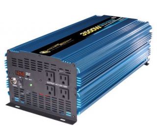 12 Volt DC to AC 3500 Watt Power Inverter —