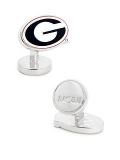 Palladium University of Georgia Bulldogs Cufflinks by CUFFLINKS INC