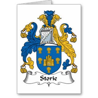 Storie Family Crest Cards