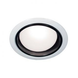 Bazz Lighting 400 R30 White and Black RF R30 RF R30 Series Single Light 5 Inch Recessed Light Fixture for Interior or Exterior Installations Finished in White and Black   Recessed Light Fixture Trims  