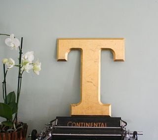 genuine vintage shop letters 't' by bonnie and bell